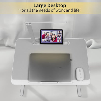 Lap Desk For Laptop, Portable Bed Table Desk