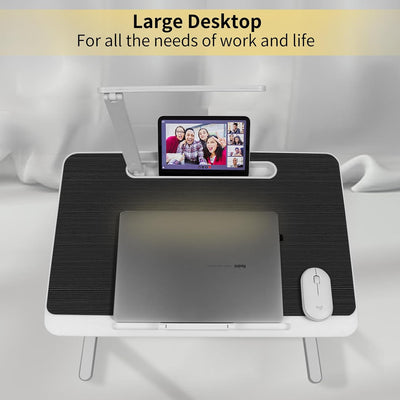 Lap Desk For Laptop, Portable Bed Table Desk